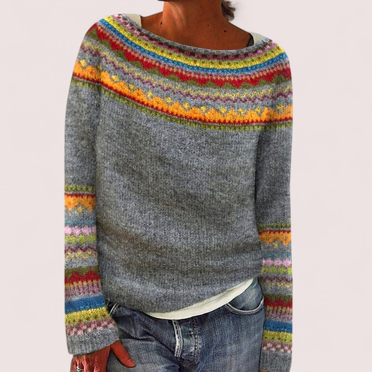 Elira Stockholm™ | RETRO VINTERTRÖJA