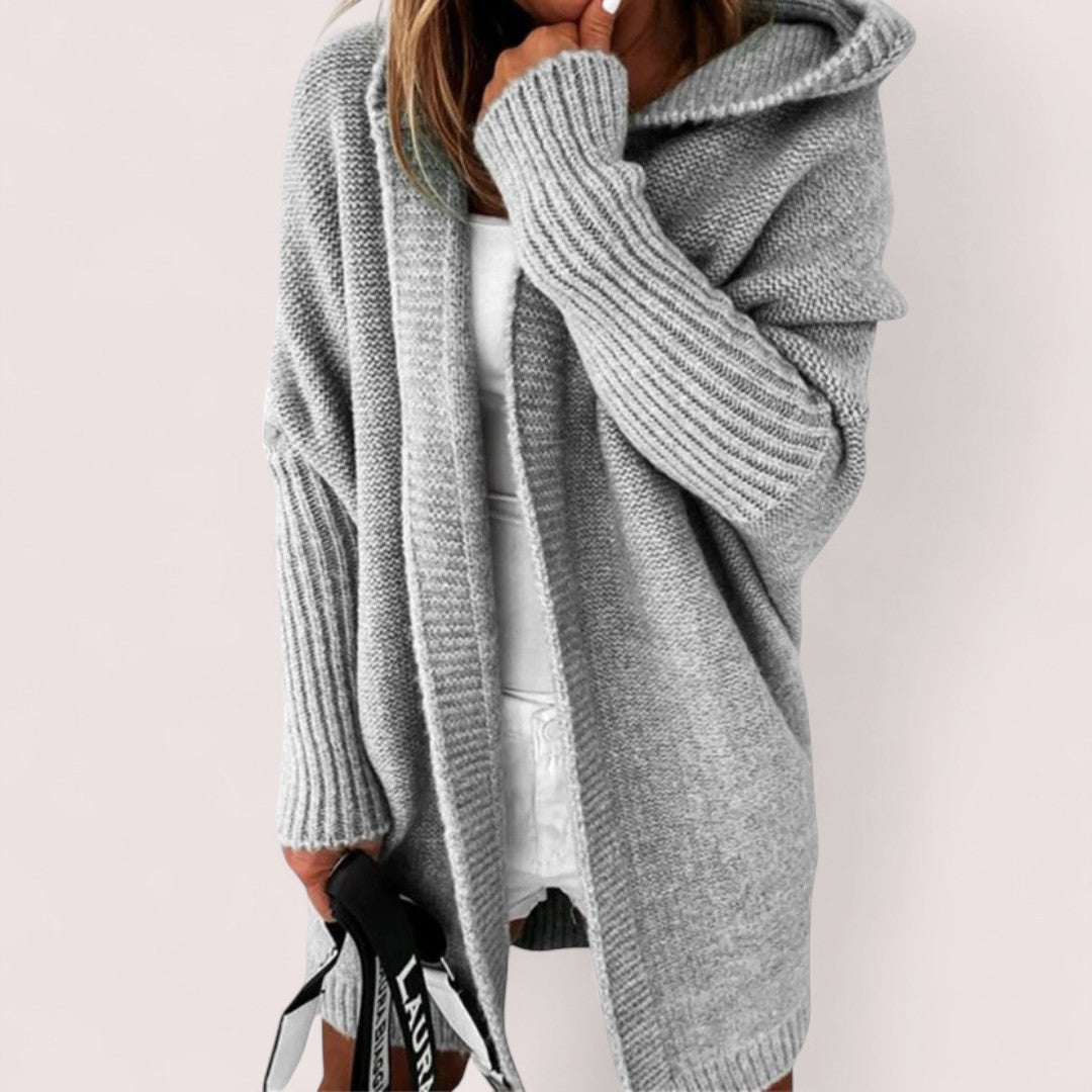 Elira Stockholm™ | Bekväm medellång cardigan