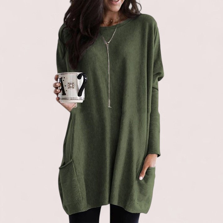 Elira Stockholm™ | Oversized Rundhalsad Tröja