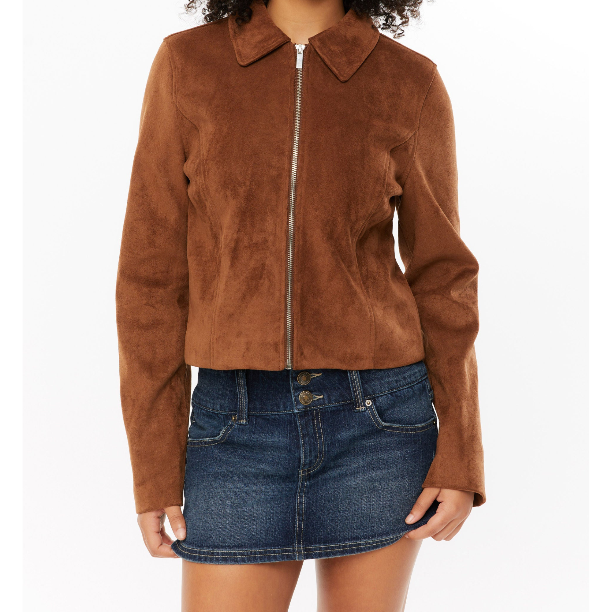 Elira Stockholm™ | Faux Suede Jacka