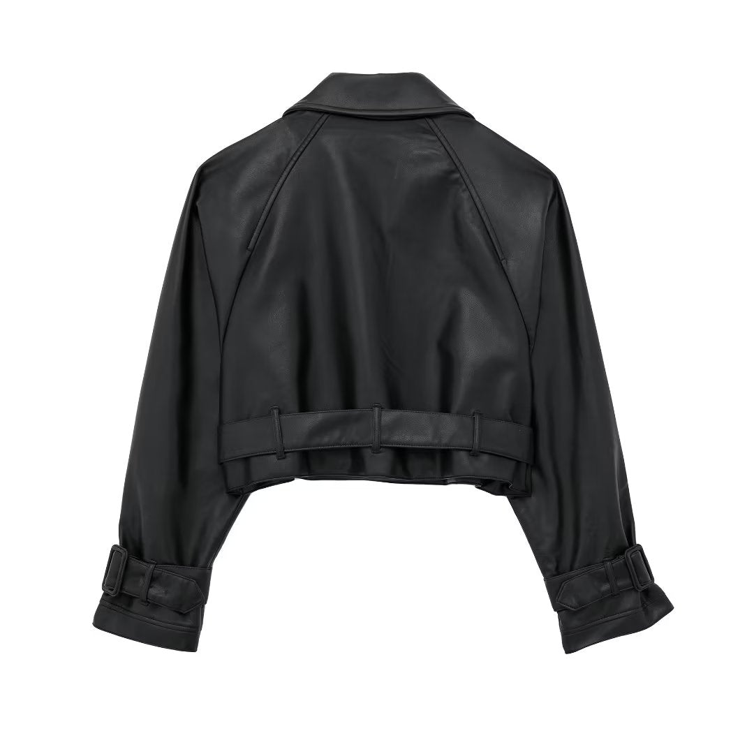 Elira Stockholm™ | Croppad Trenchjacka