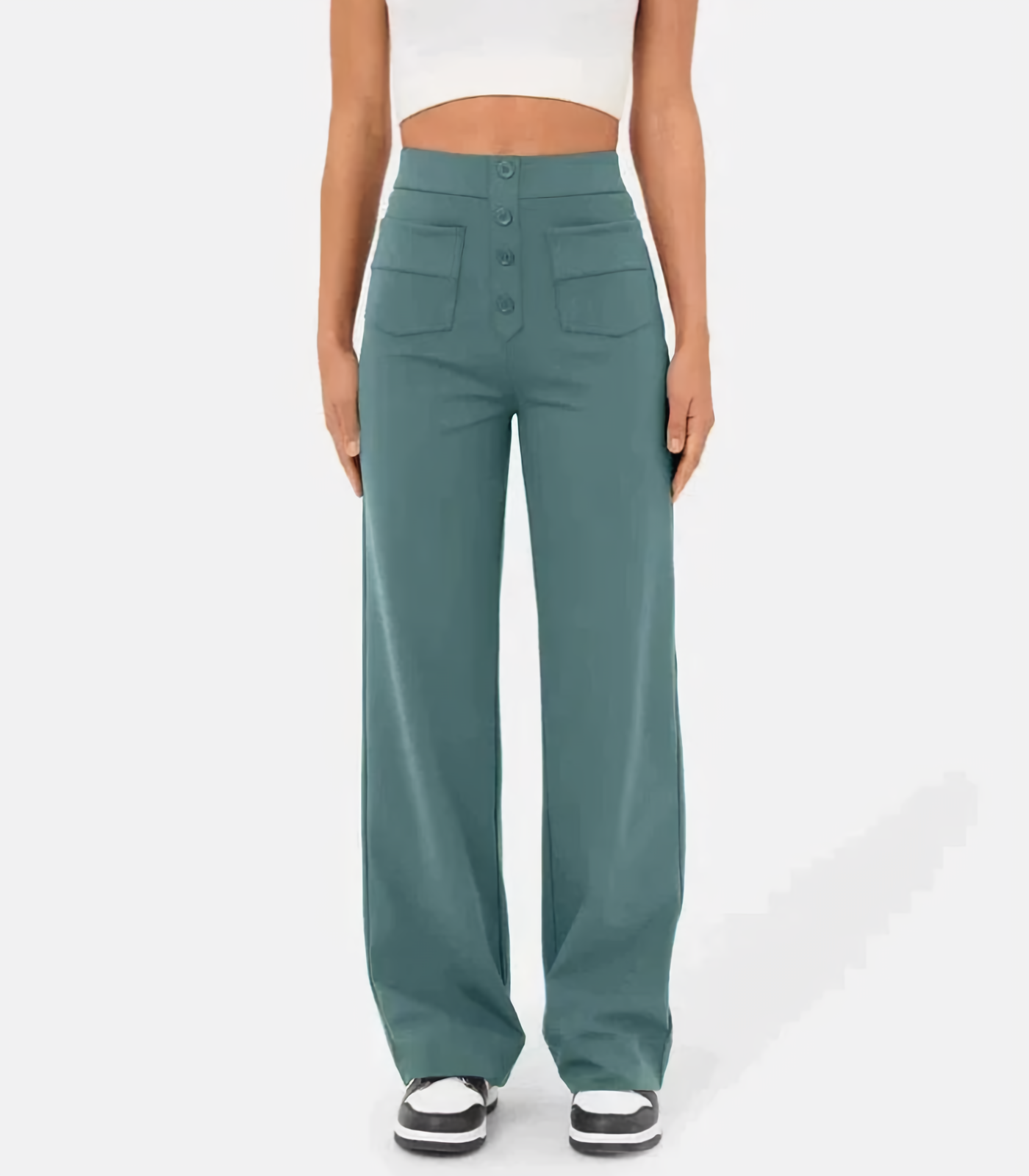 Elira Stockholm™ | Högmidjade Stretchbyxor