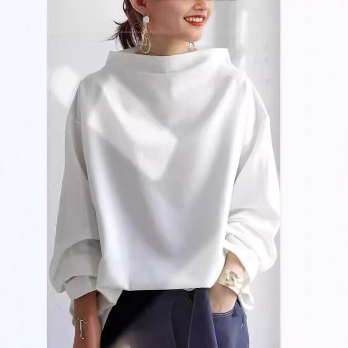 Elira Stockholm™ | Chic Tröja Med Hög Krage
