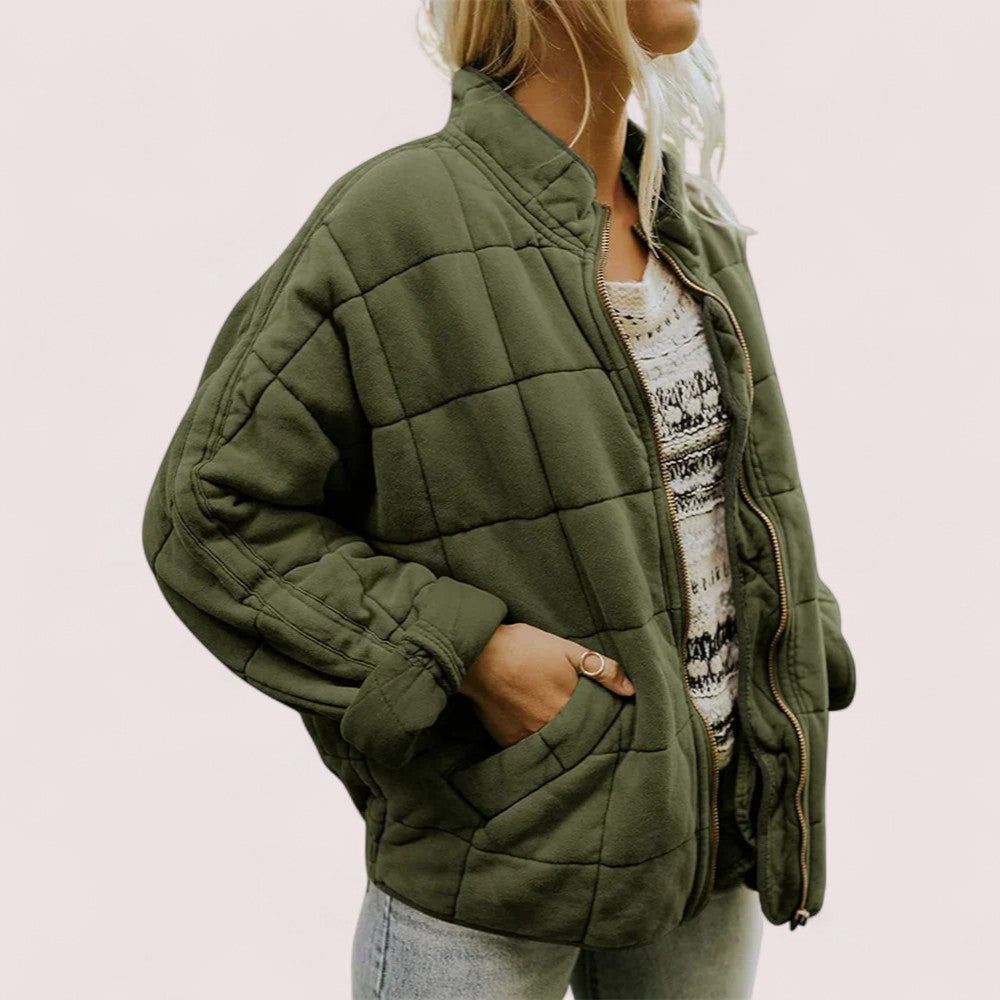 Elira Stockholm™ | Quiltad jacka med elegant oversized look