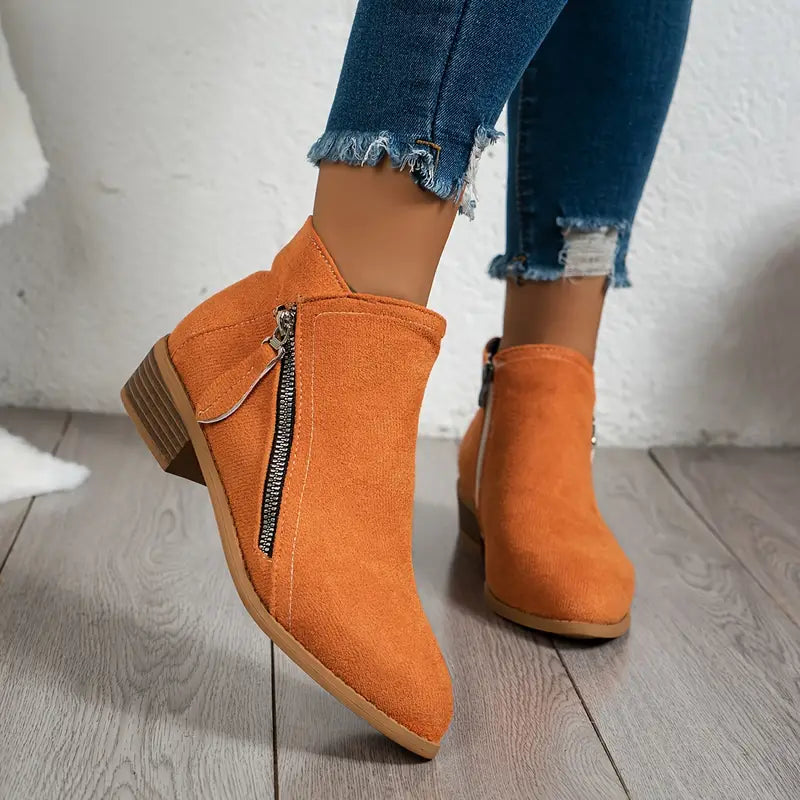 Elira Stockholm™ | Trendiga SUEDE Stövlar