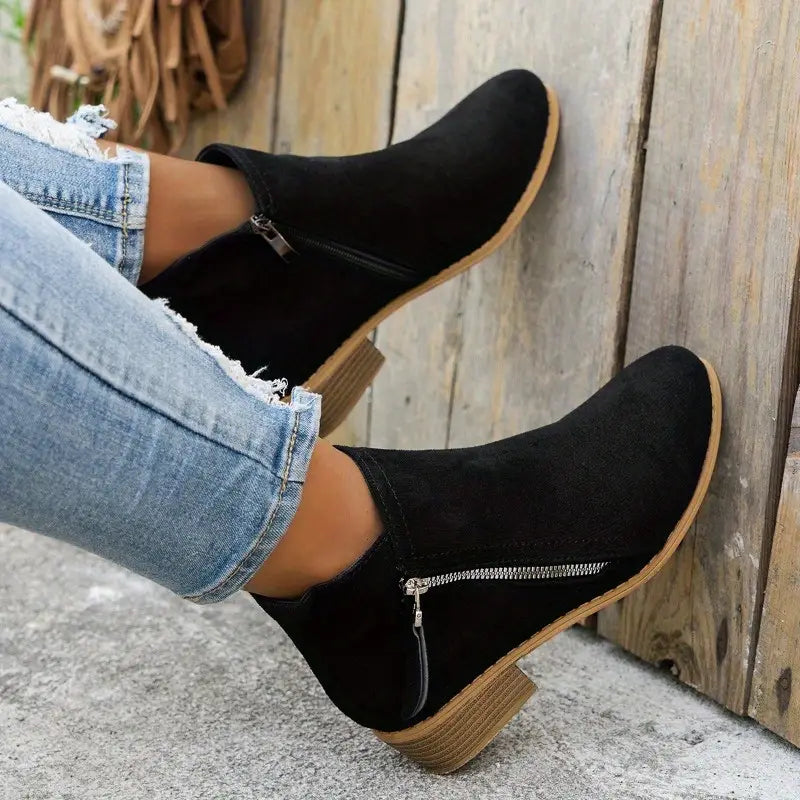 Elira Stockholm™ | Trendiga SUEDE Stövlar