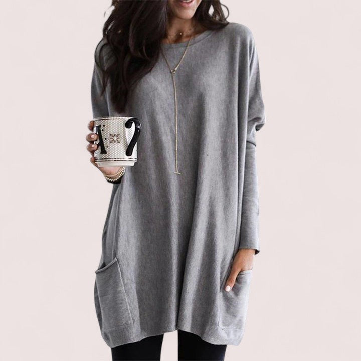 Elira Stockholm™ |  Oversized Rundhalsad Tröja
