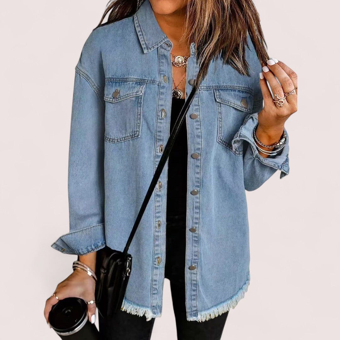 Elira Stockholm™ | Jeansjacka med tidlös passform