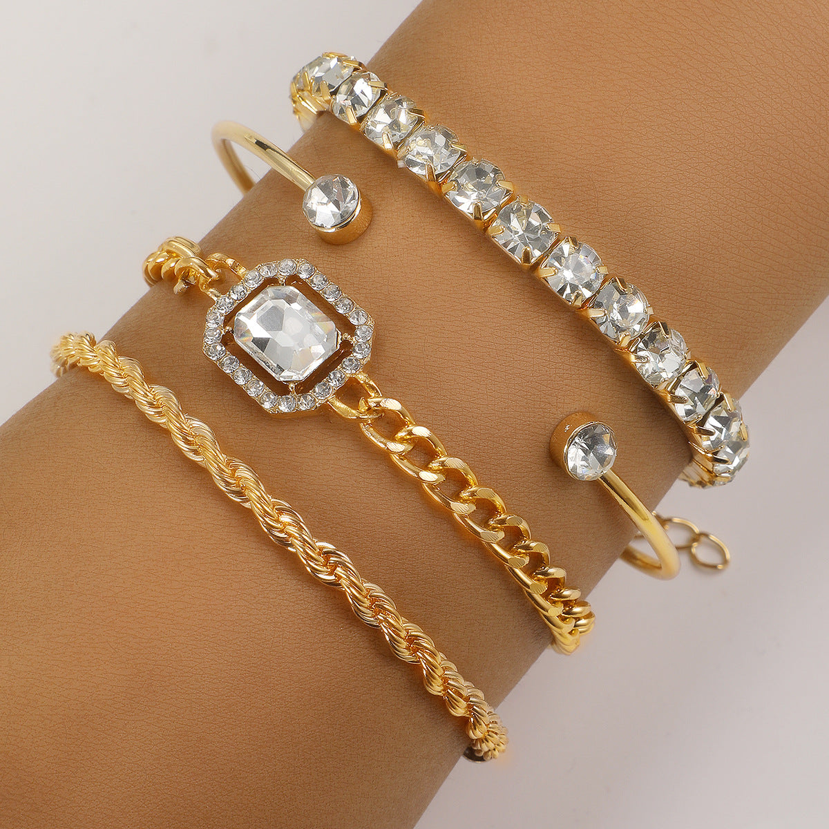 Elira Stockholm™ | Vintage 4-delars Armband Set