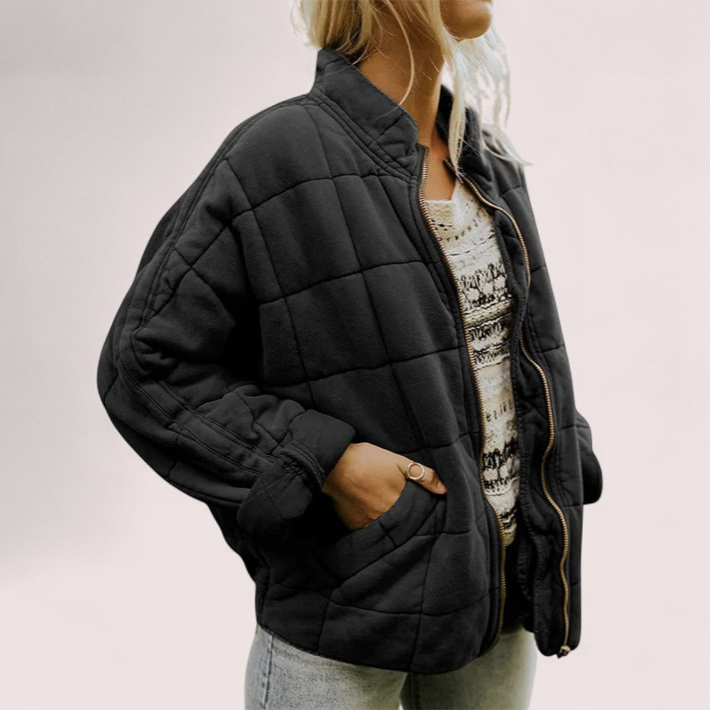Elira Stockholm™ | Quiltad jacka med elegant oversized look