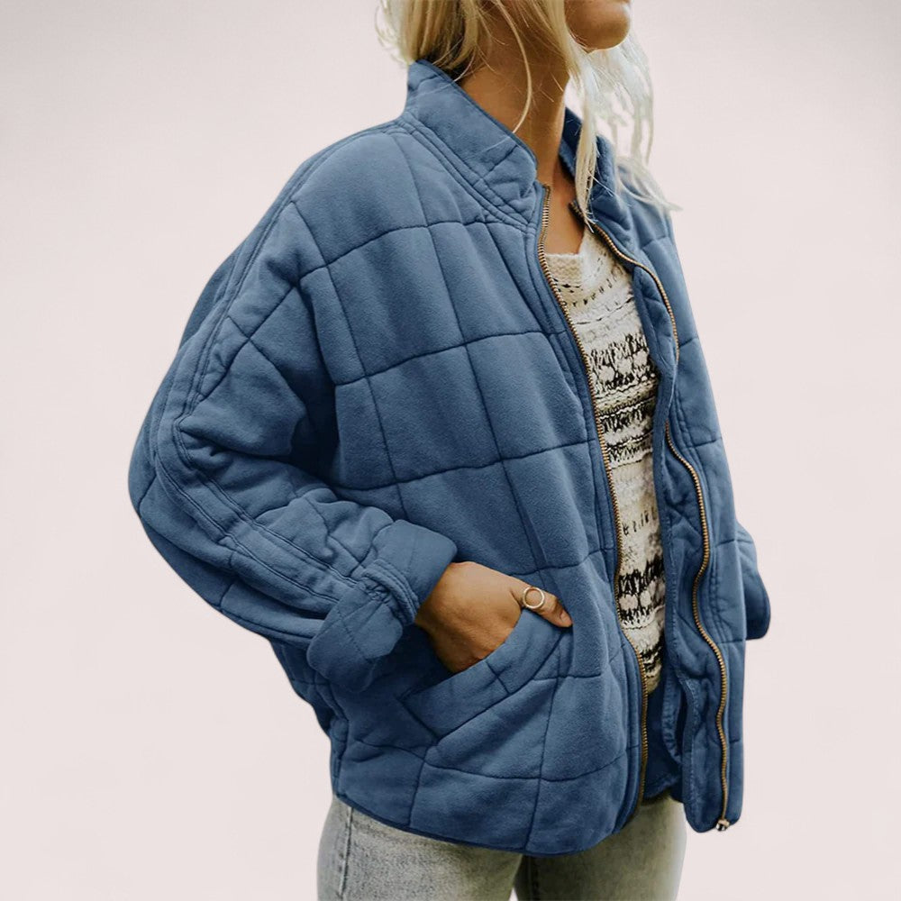 Elira Stockholm™ | Quiltad jacka med elegant oversized look