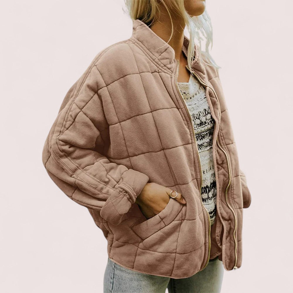 Elira Stockholm™ | Quiltad jacka med elegant oversized look