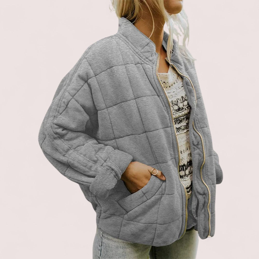 Elira Stockholm™ | Quiltad jacka med elegant oversized look