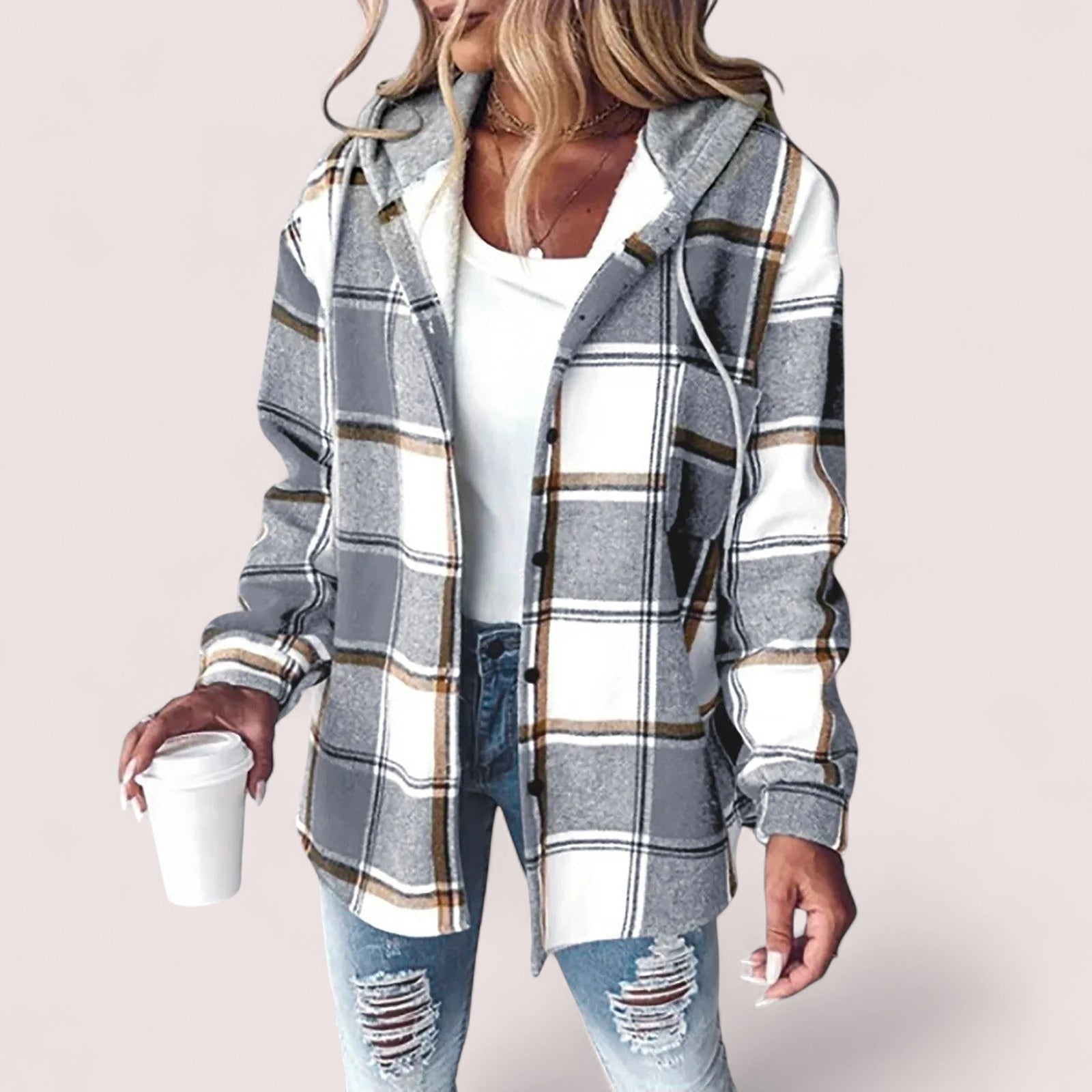 Elira Stockholm™ | Mjuk Värmande Jacka för Perfekta Höstdagar