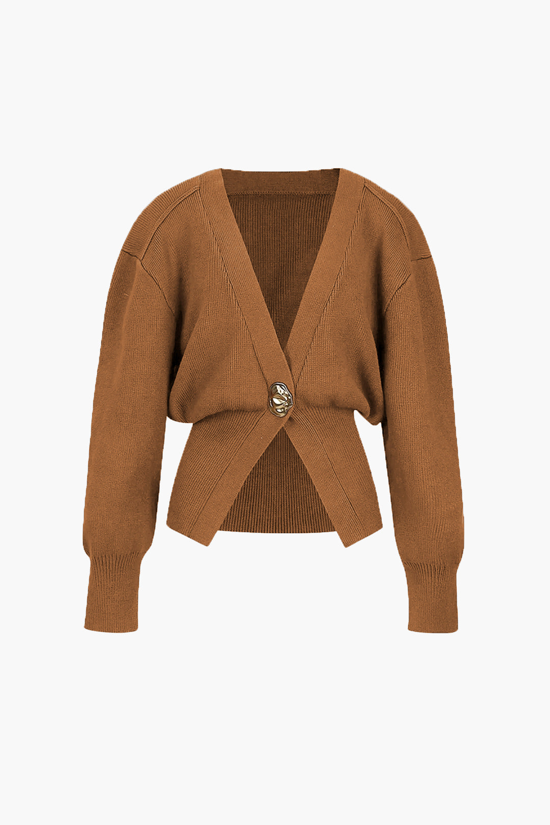 Elira Stockholm™ | Chique Cardigan Med Gyldna Knappar
